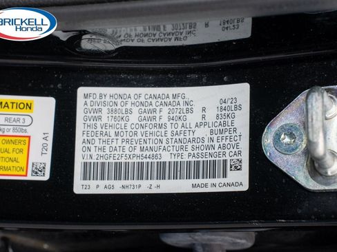 Used 2023 Honda Civic Sport image 38