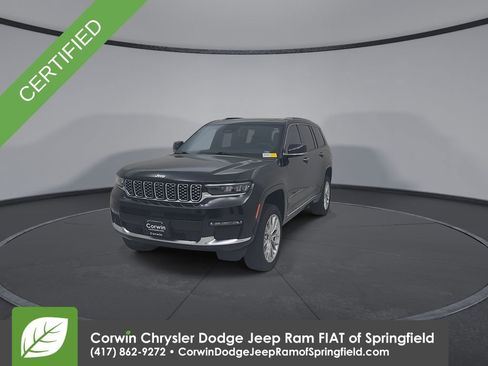Certified 2023 Jeep Grand Cherokee L Summit w/ Advanced Protech Group IV AWD/4WD image 6