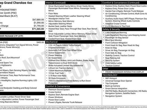 Used 2022 Jeep Grand Cherokee Overland image 6