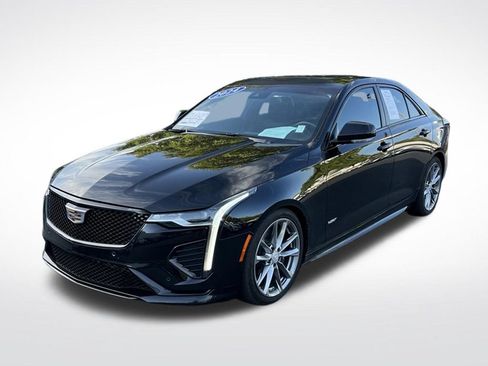 Used 2024 Cadillac CT4 V w/ Navigation Package RWD image 1