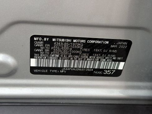 Used 2022 Mitsubishi Outlander Sport SE FWD image 24