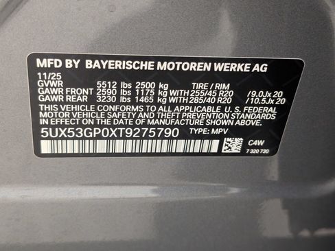 Used 2026 BMW X3 xDrive30i w/ Convenience Package AWD/4WD image 23