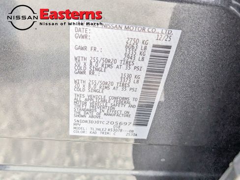 New 2026 Nissan Pathfinder Platinum w/ Cargo Package AWD/4WD image 31