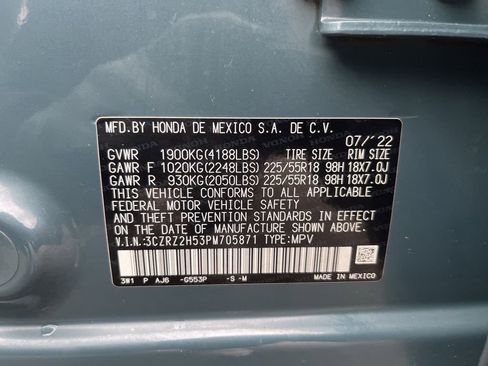 Used 2023 Honda HR-V Sport image 81