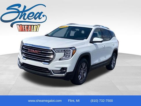 Certified 2024 GMC Terrain SLT w/ LPO, Floor Liner Package AWD/4WD image 1