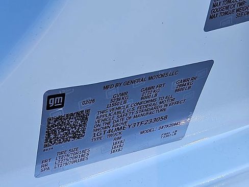 New 2026 GMC Sierra 2500 SLE w/ SLE Value Package; AWD/4WD image 20