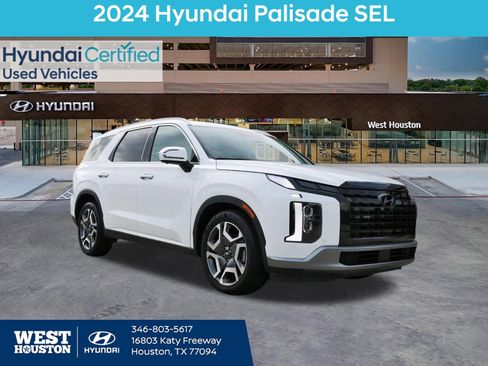 Certified 2024 Hyundai Palisade SEL w/ Premium Package AWD/4WD image 1