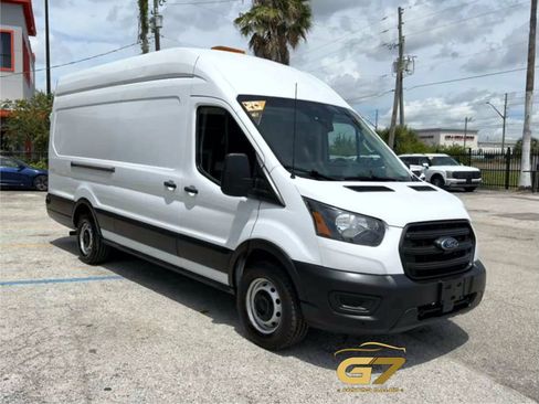 Used 2020 Ford Transit 350 148 High Roof Extended w/ Load Area Protection Package RWD image 8