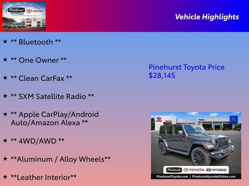 Used 2021 Jeep Wrangler Unlimited Sahara AWD/4WD image 16