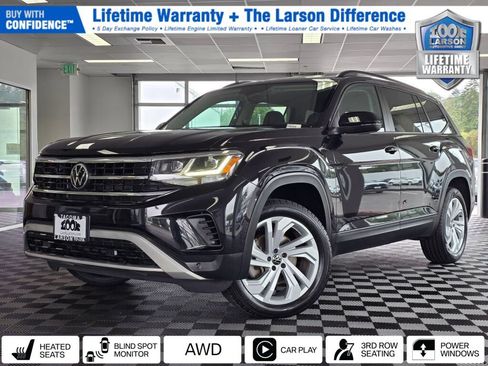 Used 2021 Volkswagen Atlas SE w/ Towing Package AWD/4WD image 1