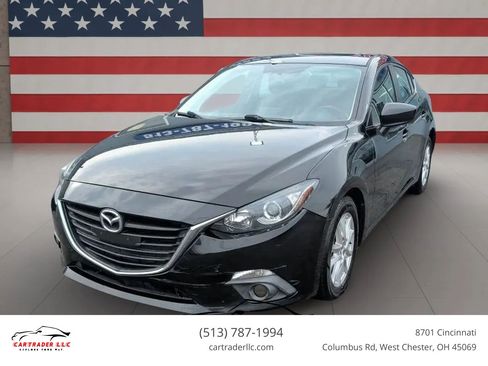 Used 2016 MAZDA MAZDA3 i Touring w/ Popular Equipment Package FWD image 1