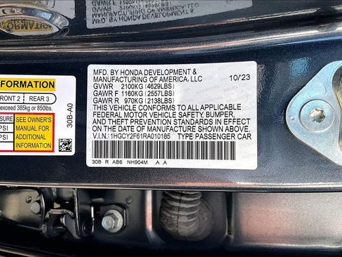 Used 2024 Honda Accord EX-L image 16