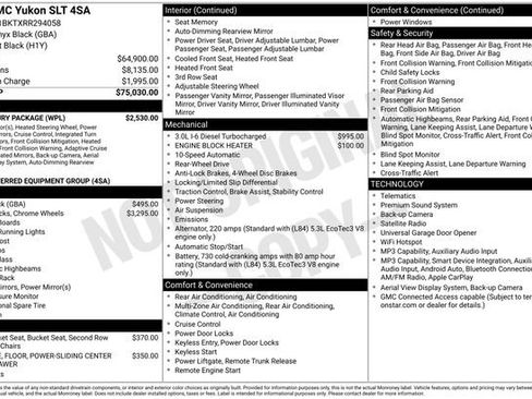 Used 2024 GMC Yukon SLT w/ SLT Luxury Package RWD image 2