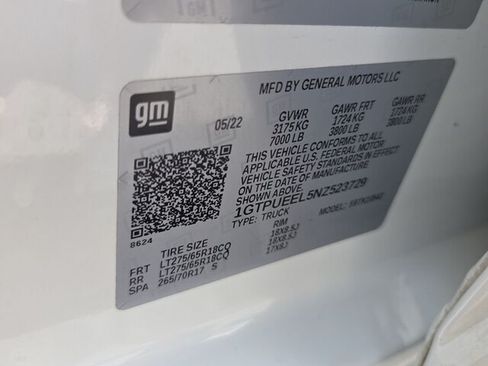 Used 2022 GMC Sierra 1500 AT4 w/ AT4 Premium Package AWD/4WD image 7