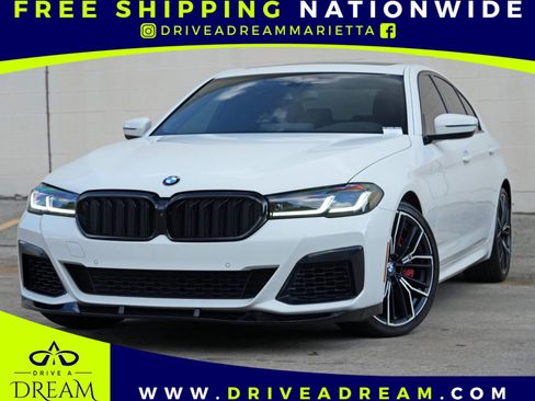 Used 2021 BMW 540i w/ Executive Package RWD image 1