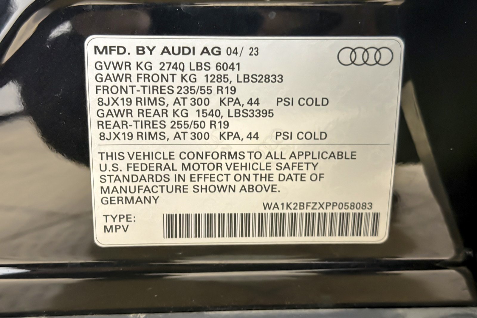 Certified 2023 Audi Q4 e-tron Premium w/ Convenience Package AWD/4WD image 27