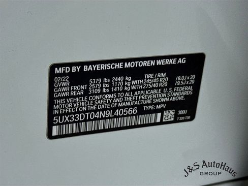 Used 2022 BMW X4 xDrive30i w/ M Sport Package 2 image 40