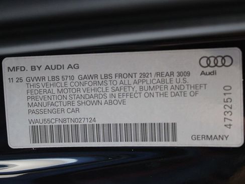 New 2026 Audi A6 Premium Plus image 29