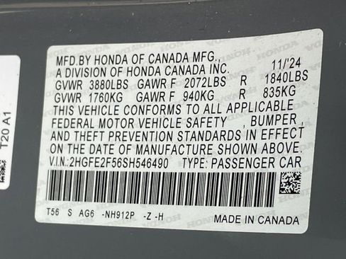 Used 2025 Honda Civic Sport image 15