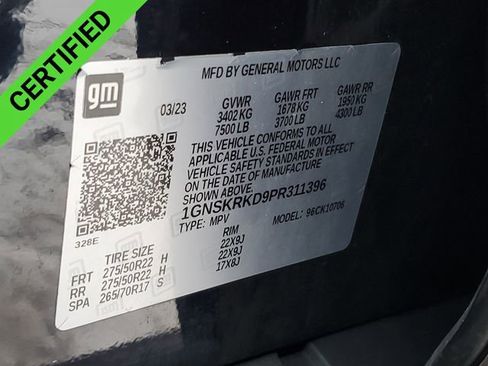 Certified 2023 Chevrolet Tahoe RST w/ Luxury Package image 35