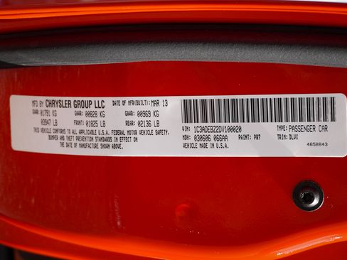 Used 2013 SRT Viper GTS w/ GTS Laguna Interior Pkg image 36