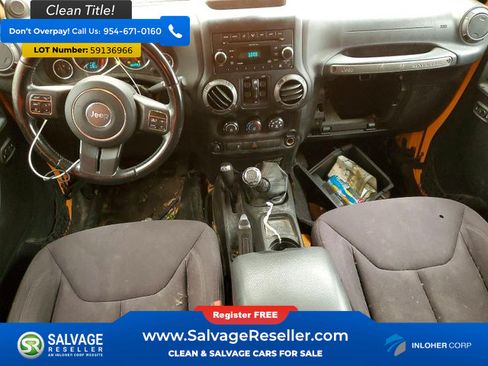 Used 2013 Jeep Wrangler Unlimited Sport AWD/4WD image 11