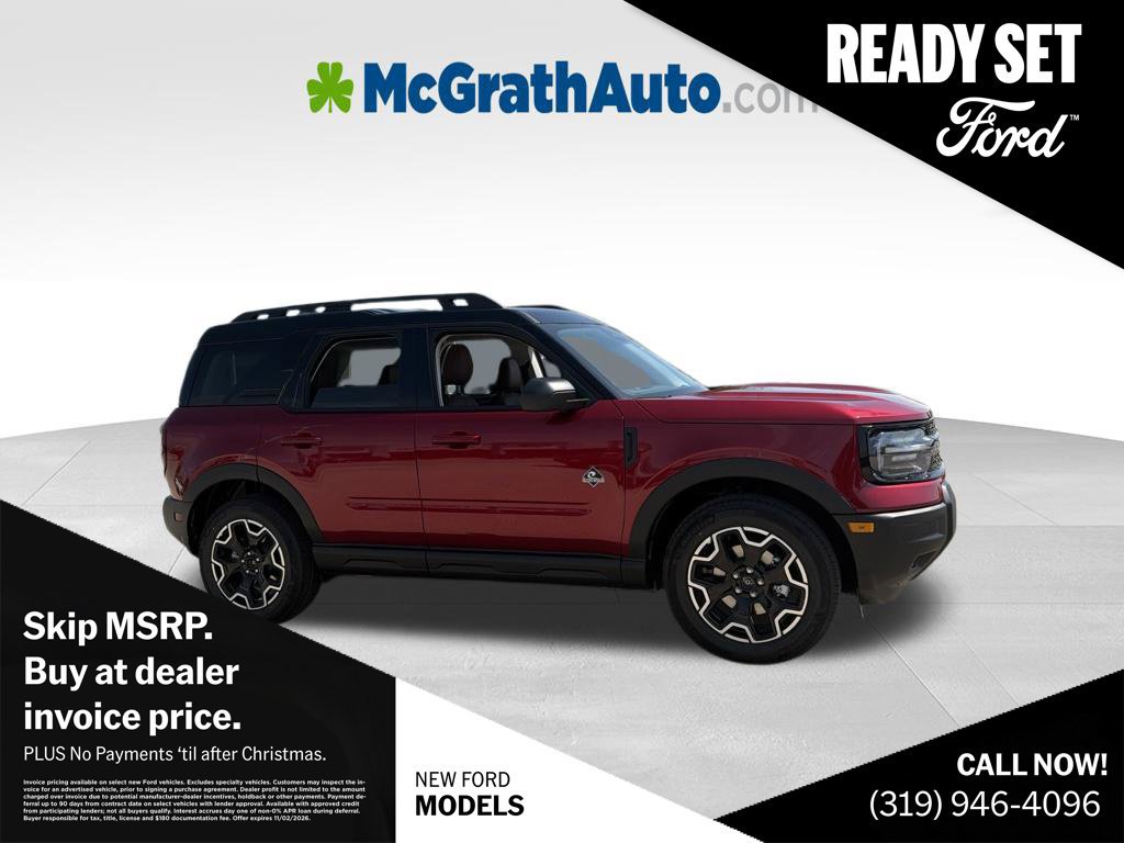 New 2026 Ford Bronco Sport Outer Banks w/ Interior Protection Package AWD/4WD image 1