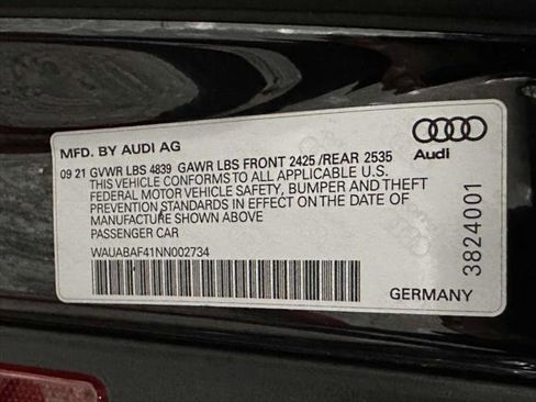 Used 2022 Audi A4 2.0T Premium w/ Convenience Package AWD/4WD image 34