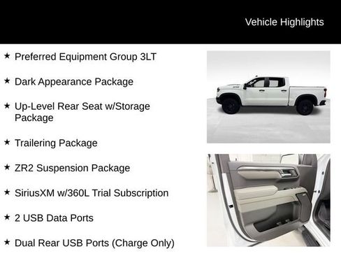 Certified 2025 Chevrolet Silverado 1500 ZR2 w/ Dark Appearance Package image 28