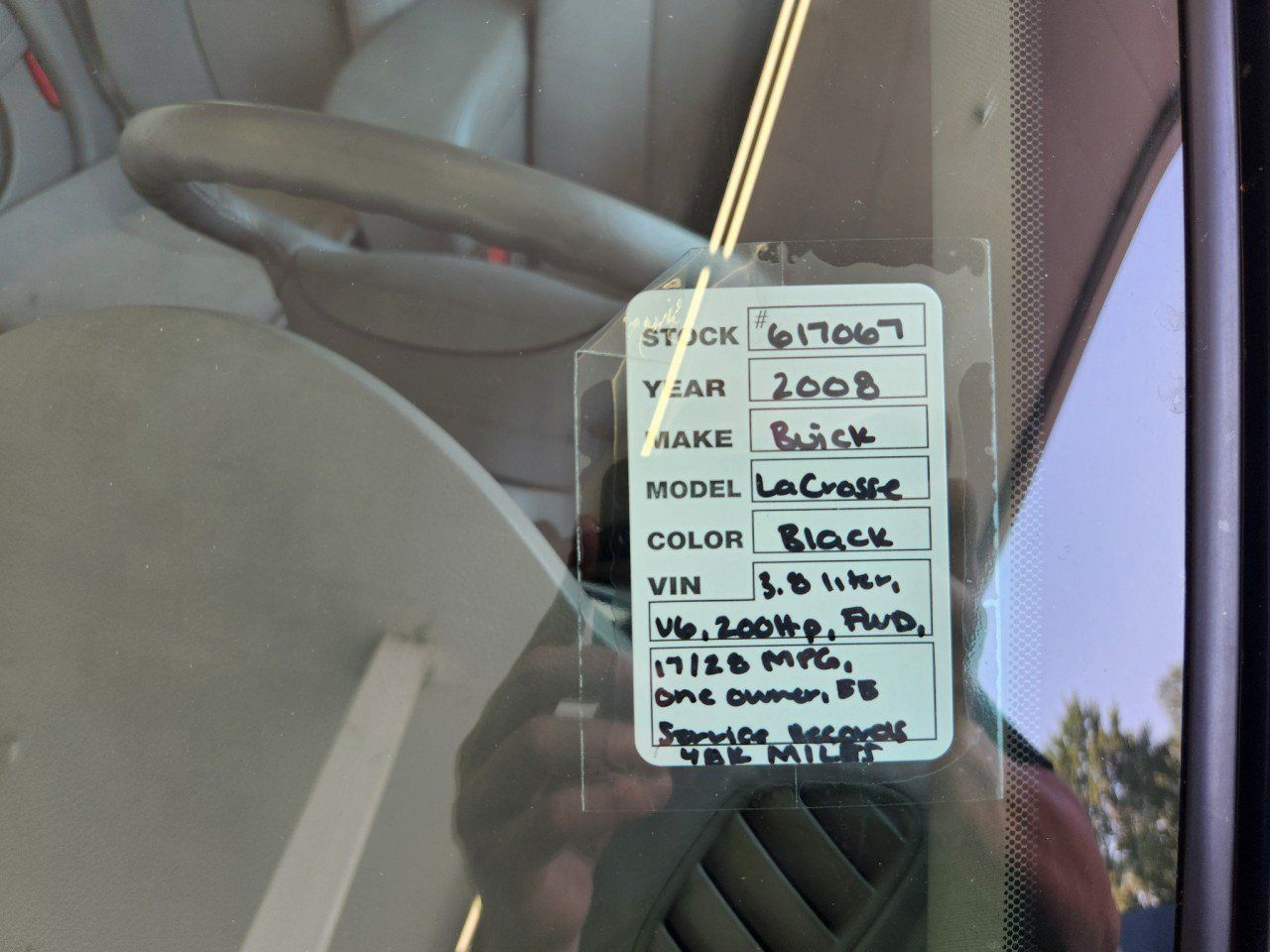Used 2008 Buick LaCrosse CX FWD image 19
