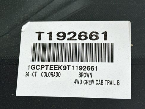 Used 2026 Chevrolet Colorado Trail Boss AWD/4WD image 44