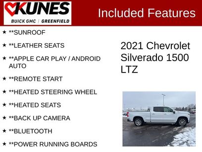 Used 2021 Chevrolet Silverado 1500 LTZ w/ Safety Package II