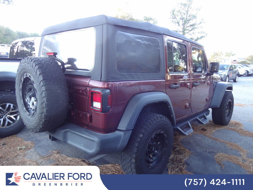 Used 2022 Jeep Wrangler Unlimited Sport AWD/4WD image 3