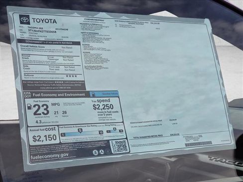 New 2026 Toyota Tacoma SR5 image 17