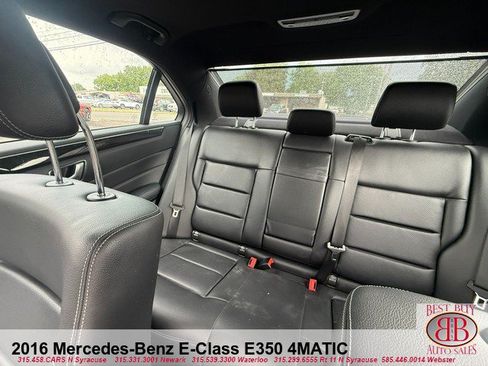 Used 2016 Mercedes-Benz E 350 4MATIC Sedan image 23