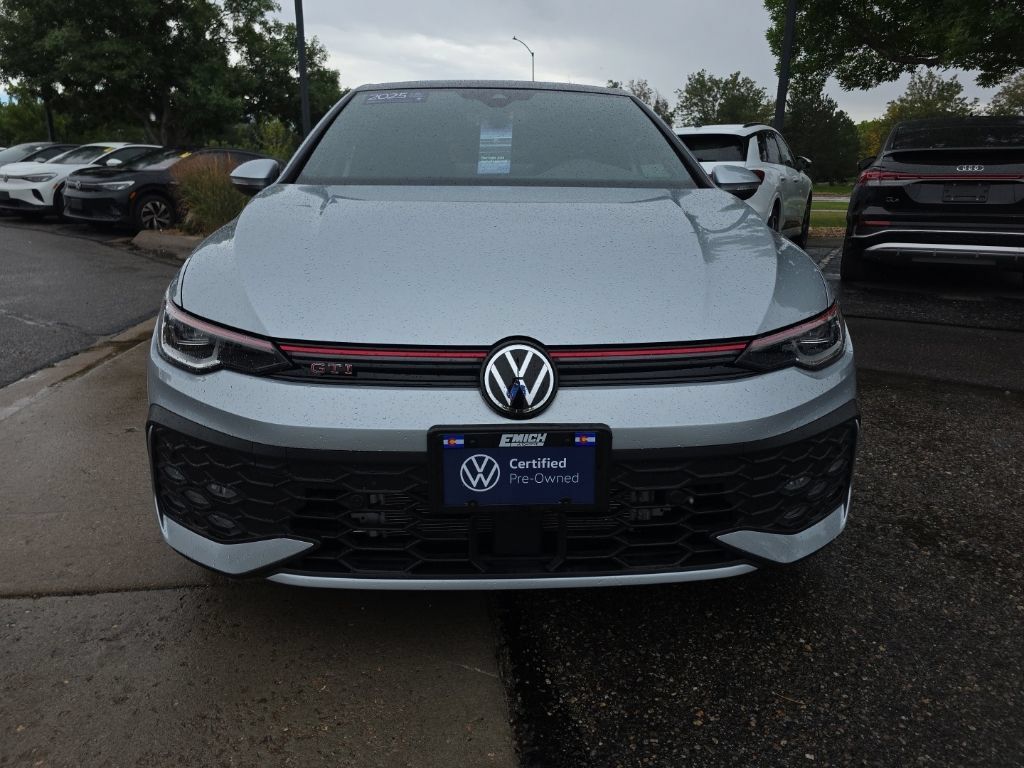 Certified 2025 Volkswagen GTI SE FWD image 9