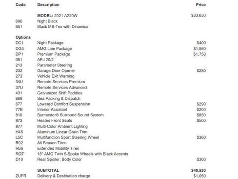 Used 2021 Mercedes-Benz A 220 image 11