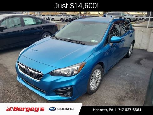 Used 2017 Subaru Impreza 2.0i Premium w/ BSD & Rcta/SRF/Eyesight image 1