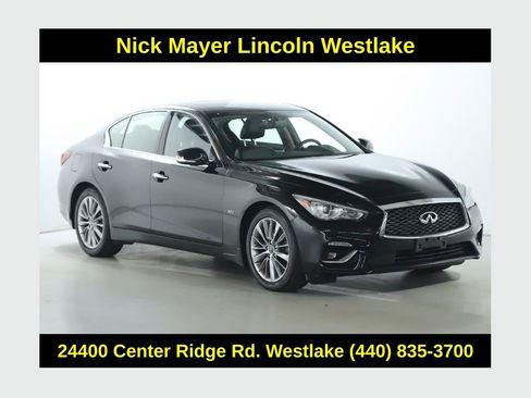 Used 2019 INFINITI Q50 Luxe w/ Essential Package (3.0T Luxe) image 1