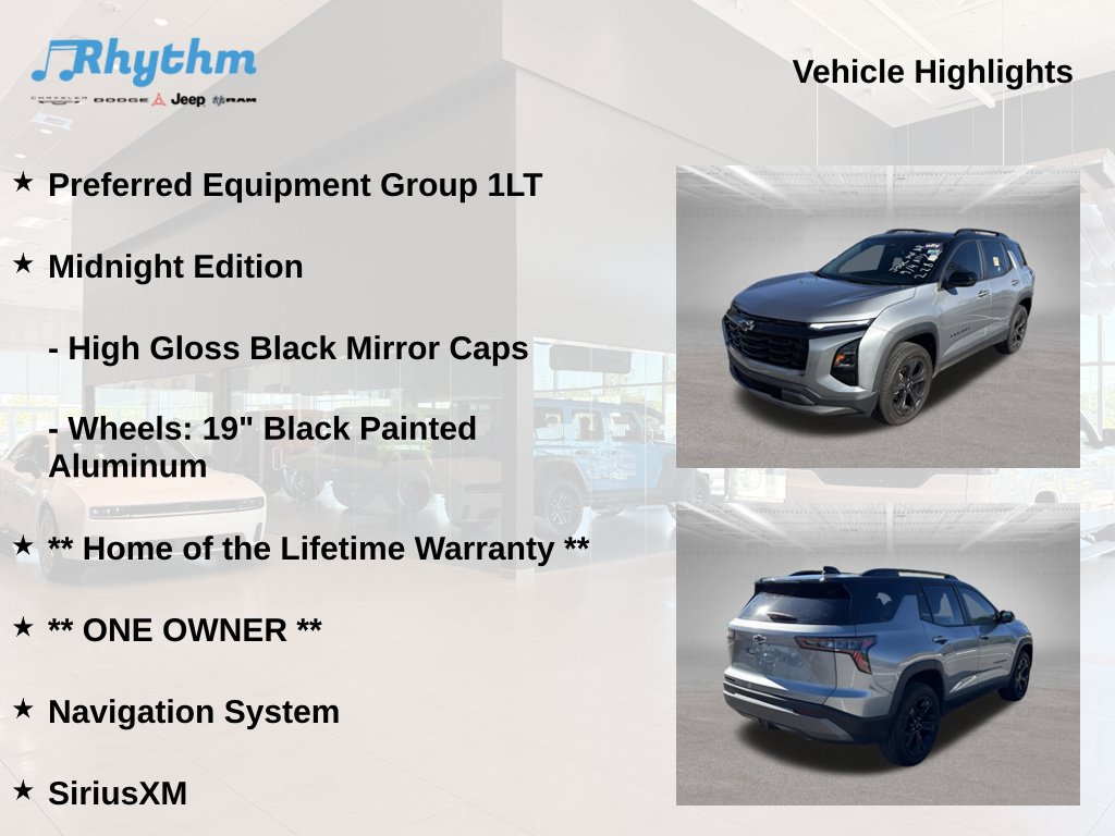 Used 2025 Chevrolet Equinox LT w/ Midnight Edition FWD image 5