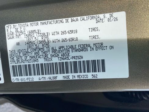 New 2026 Toyota Tacoma TRD Sport image 18