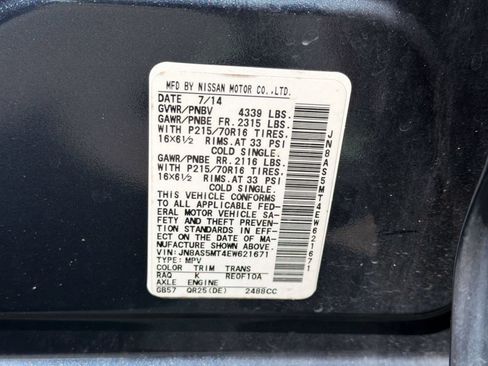 Used 2014 Nissan Rogue S w/ Convenience Package FWD image 23