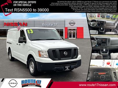 Used 2013 Nissan NV 1500 S w/ Side Curtain Airbag Pkg