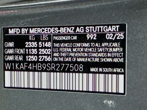 New 2025 Mercedes-Benz C 300 4MATIC Sedan image 24