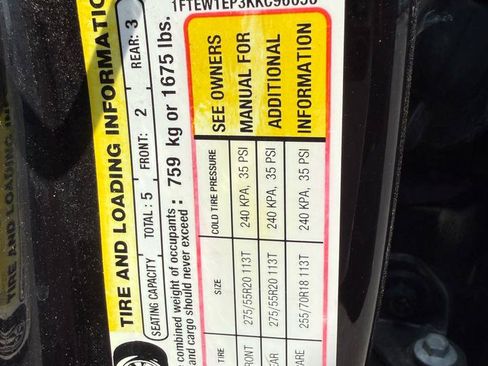 Used 2019 Ford F150 XL w/ Equipment Group 101A Mid AWD/4WD image 14