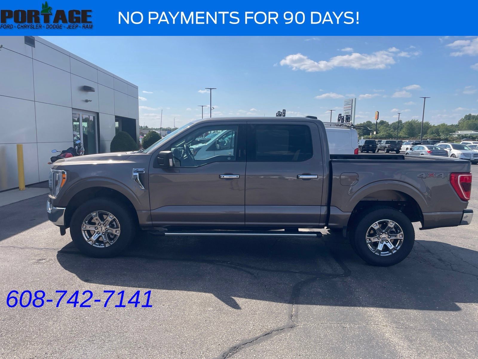Used 2022 Ford F150 XLT w/ Equipment Group 302A High AWD/4WD image 4