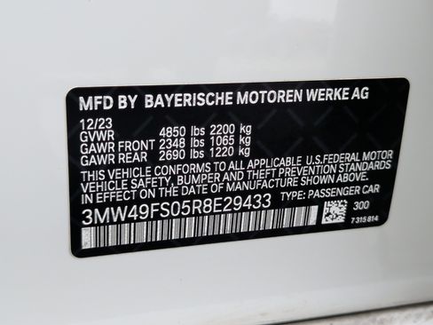 Used 2024 BMW M340i w/ Premium Package RWD image 37