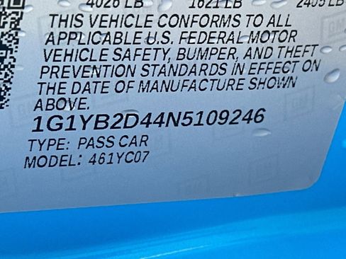 Used 2022 Chevrolet Corvette Stingray Preferred Cpe w/ 2LT RWD image 30