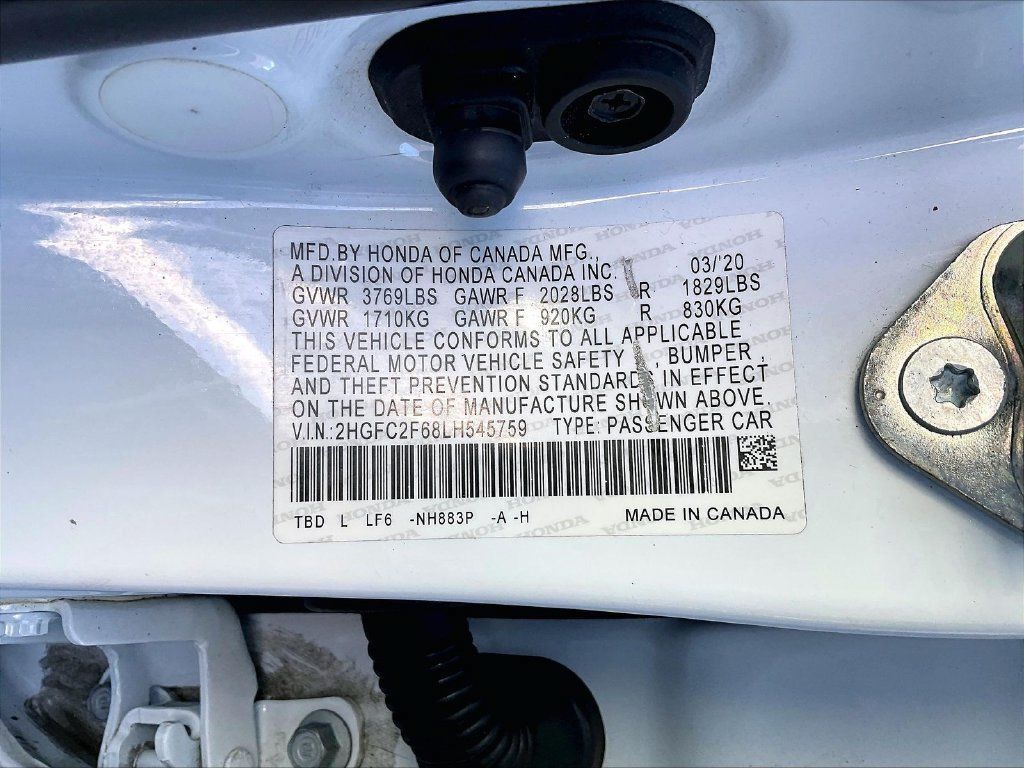 Used 2020 Honda Civic LX image 32
