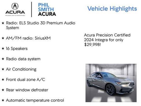 Certified 2024 Acura Integra A-Spec image 5